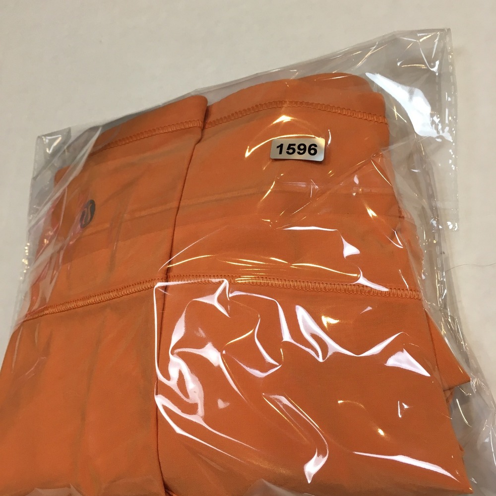Lululemon Pace Rival Skirt Skort Sz 10 Regular Orange Pickleball Tennis Run - Picture 15 of 15